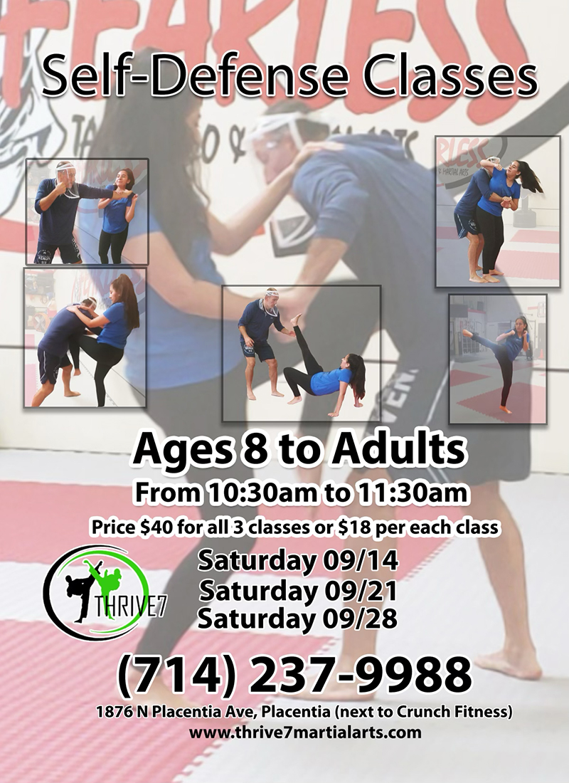 thrive 7 martial arts self defense class